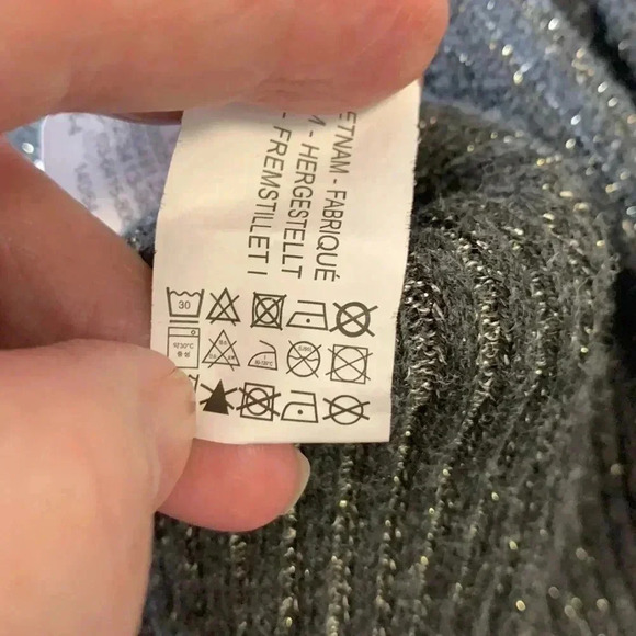 Zara  knitwear cropped sweater GUC size 10 - Picture 6 of 7